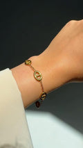 Bracelet Nour / Doré
