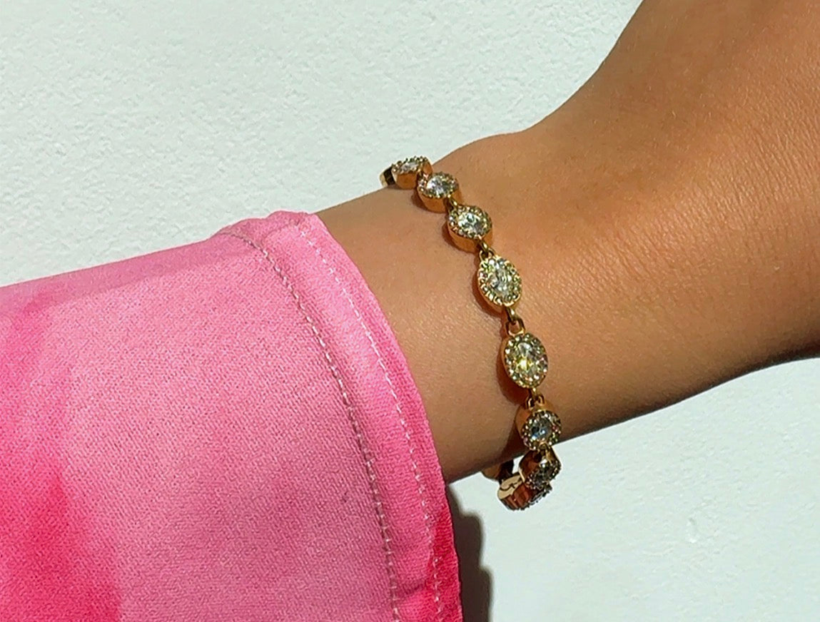 Bracelet Glam / Doré