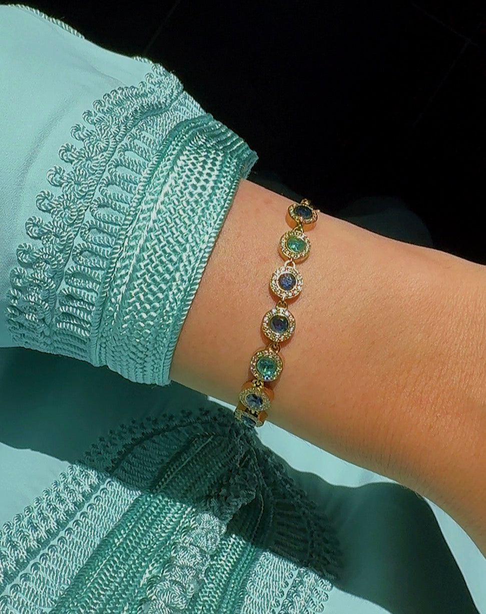 Bracelet Sao / Bleu