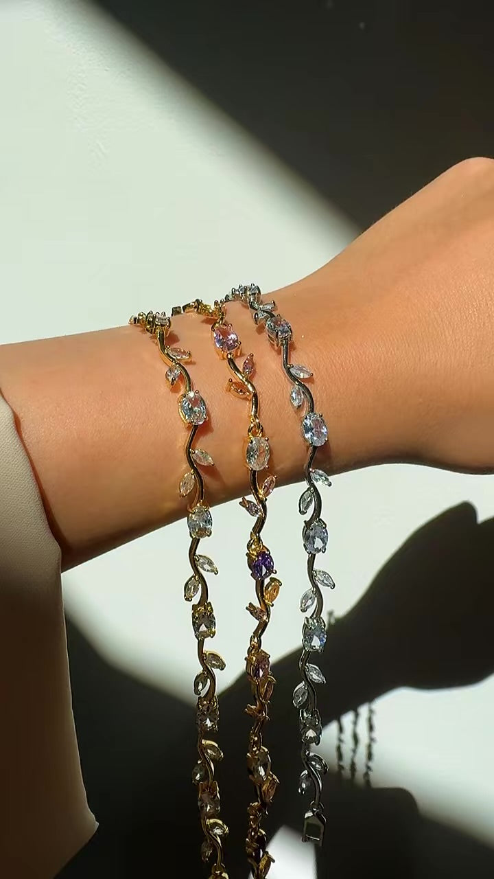 Bracelet Tulipe (plusieurs coloris)
