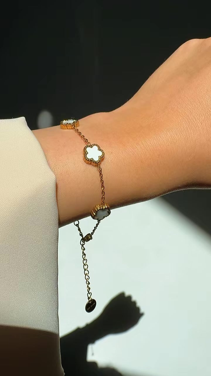 Bracelet Étoile / Blanc