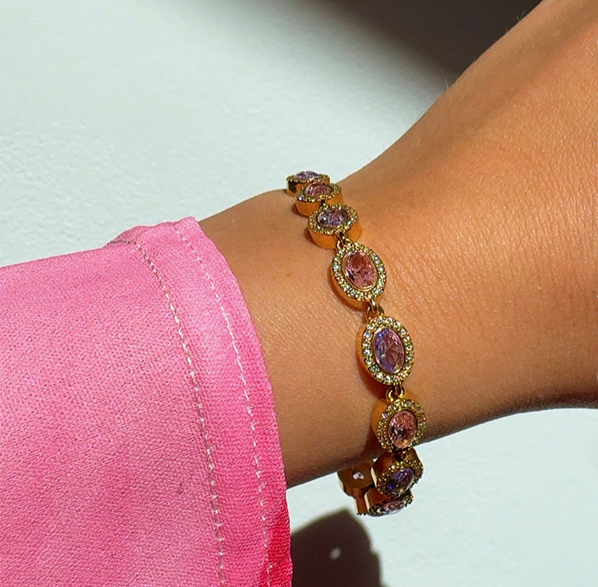Bracelet Glam / Rose