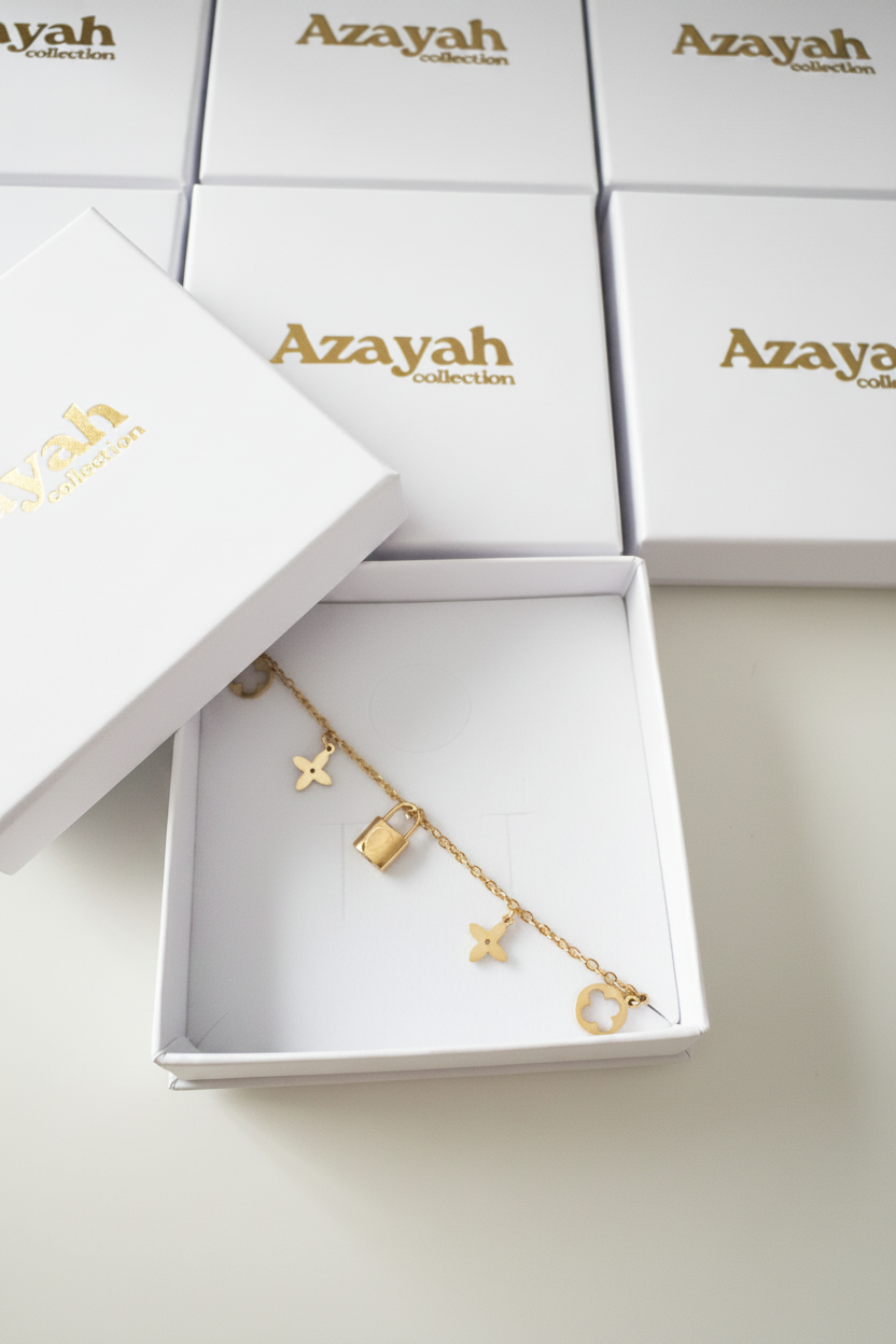 Boîte Azayah blancs éclairés