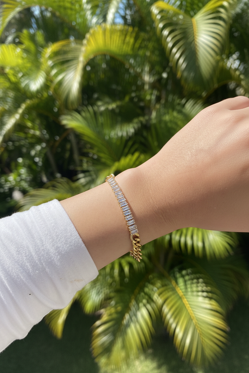 Bracelet baguettes jardin