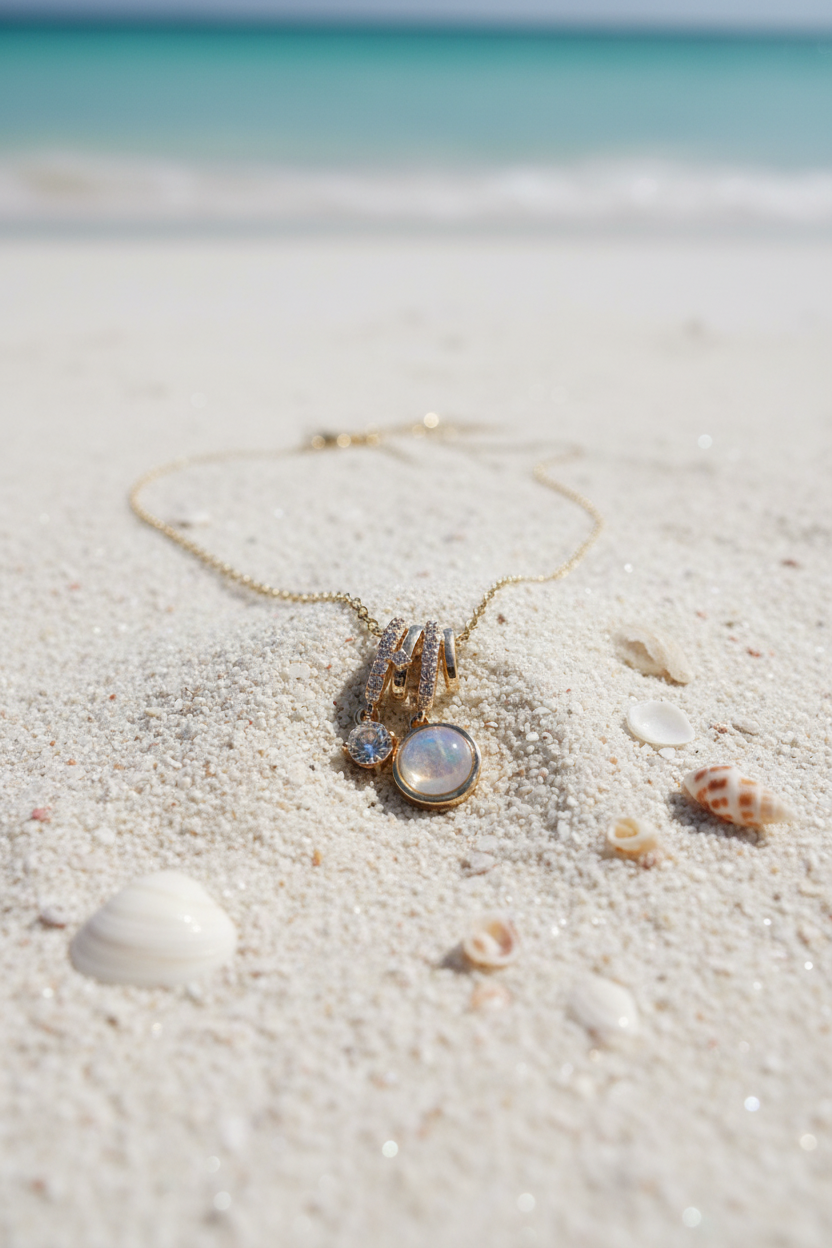 Collier Moonstone – Plage Hero